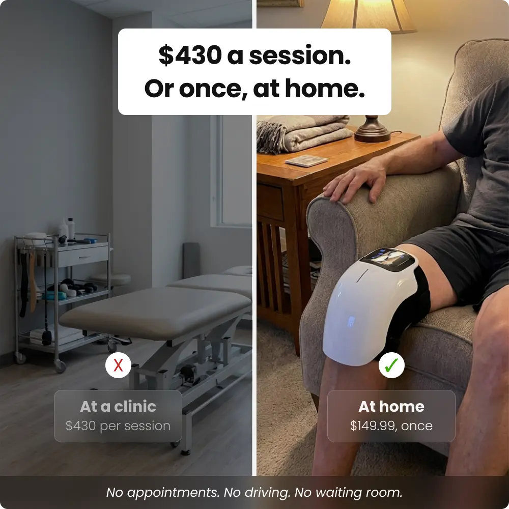 Triple Method Knee Massager
